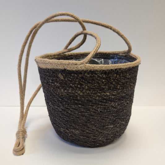 Woven Hanging Basket - 17cm