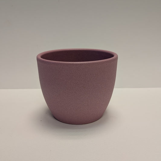 8cm Pink Ceramic Pot
