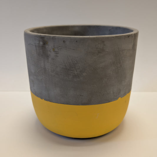 Yellow Dip Pot - 15cm